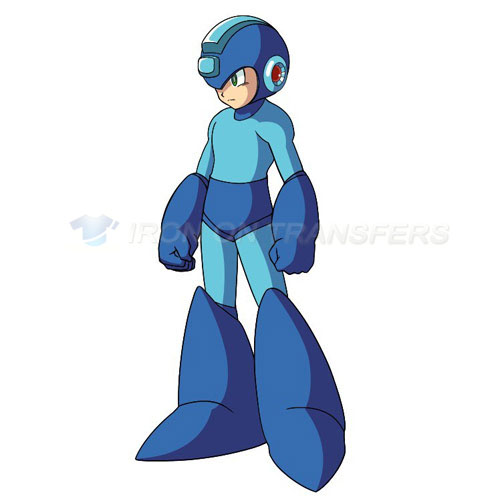 Rockman Iron-on Stickers (Heat Transfers)NO.5280